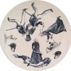La fuga - 2010 maiolica diam cm50